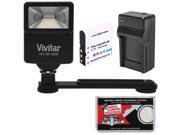 Essentials Bundle For Kodak Pixpro Az421, Az521, Az525 With Lb-060 Battery   Charger   Flash & Bracket   Kit