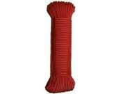 Paracord Red 5/32 100' Wellington-cordage Rope - Packaged Npc5503210r