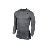 Nike Men's Core 2.0 Compression Long Sleeve Top - Carbon Heather