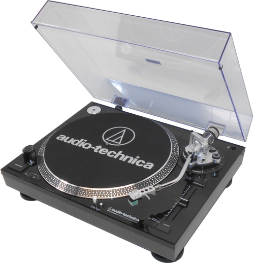 Audio-technica Direct-drive Professional Turntable (usb & Analog) - Direct Drive - Manual - 33.33, 45, 78 Rpm - Black