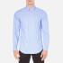 BOSS Green Men's C-Baldasar Long Sleeve Shirt - Blue - M