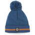 Duck and Cover Men's Striped Bobble Hat - Uniform Fjord