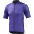 adidas Adizero Short Sleeve Cycling Jersey - Purple/White
