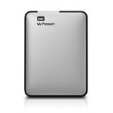 WD My Passport 1TB Portable External Hard Drive Storage USB 3.0 Silver (WDBBEP0010BSL-NESN)