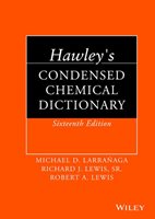 Hawleys Condensed Chemical Dictionary