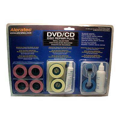 Aleratec 240138 Dvd/cd Disc Repair Plus - Cd/dvd Cleaning And Repair Kit - For P/n: 240121  240131  240132