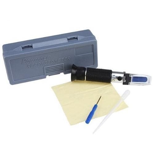 Beer Wort and Wine Refractometer, Dual Scale - Specific Gravity and Brix, replaces homebrew hydrometer