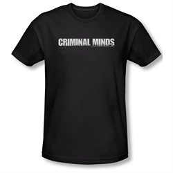 Mens CRIMINAL MINDS Short Sleeve LOGO XLarge Slim Fit T-Shirt Tee