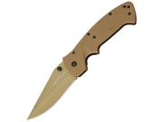 Crkt Crawford Kasper Drop Point Blade With Zytel Handles