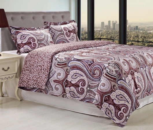 Impressions by Luxor Treasures WATERLOO-300KCDC Impressions 300 Thread Count Waterloo Duvet Cover Set, King/California King