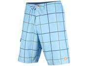 Quiksilver Men's Waterman Square Root 4 Boardshorts-light Blue-32