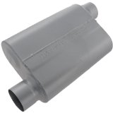 Flowmaster 43043 40 Series Muffler - 3.00 Offset IN / 3.00 Offset OUT - Aggressive Sound