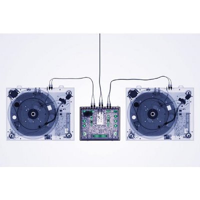 (24x36) X-Ray Decks (Turntables) Music Poster Print