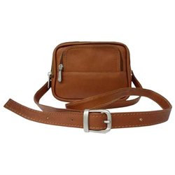 Piel Personalized Leather Traveler's Camera Bag