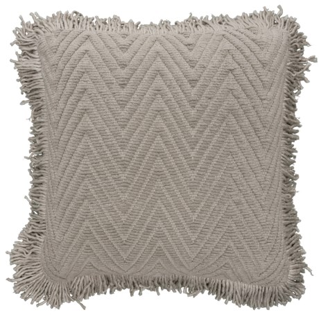 Chenille Chevron Throw Pillow - 18x18?