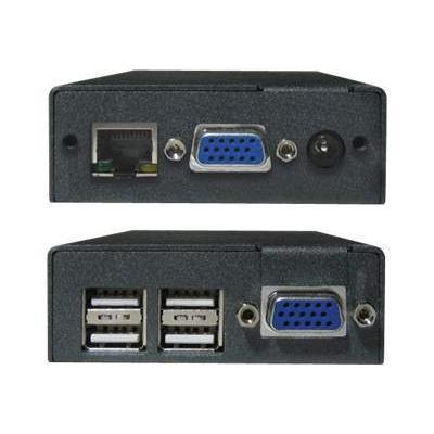 Black Box Acu5051a Servswitch Wizard Usb Srx Single-video - Kvm / Audio / Usb Extender - Up To 164 Ft