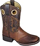 Smoky Mountain 2481 Kid's Luke Leather Boot Brown Embossed Youth's 6 M US