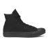 Converse Unisex Chuck Taylor All Star Canvas Hi-Top Trainers - Black Monochrome - UK 3