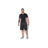 Under Armour Men's Heat Gear Armourstretch Short Sleeve Training T-Shirt - Black/Graphite