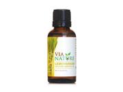 Via Nature Essential Oil - 100 Percent Pure - Lemongrass - 1 Fl Oz