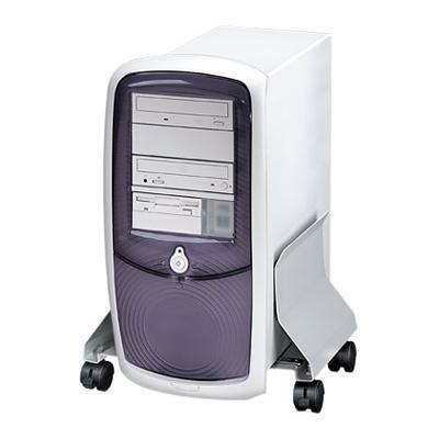 Fellowes 91781 Premium Cpu Stand - System Floor Stand - Platinum