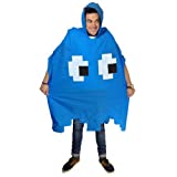 Spinning Hat Retro Arcade Poncho, Blue