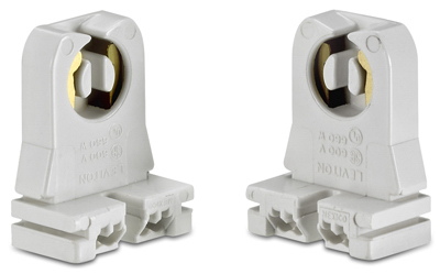 Leviton C20-13351-00W Bi Pin Linear Fluorescent Lampholder