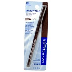 MAYBELLINE UNSTOPPABLE SMUDGE-PROOF, WATERPROOF EYELINER #702 ESPRESSO