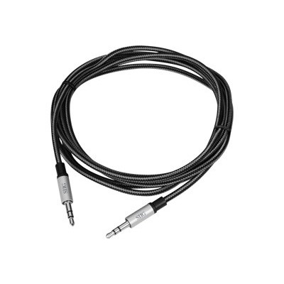 Siig Cb-au0a12-s1 Woven Fabric Braided - Audio Cable - Stereo Mini Jack (m) To Stereo Mini Jack (m) - 6.6 Ft