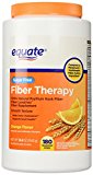 Equate - Fiber Therapy, Smooth Texture, Orange Flavor, Powder, 36.8 oz, Sugar Free 180 Doses