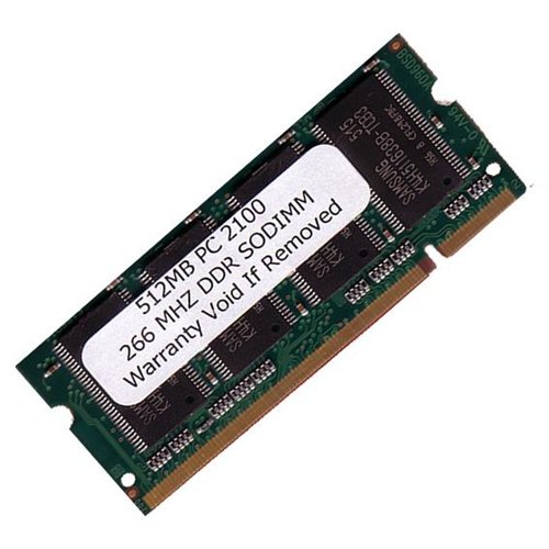 eMartBuy 512MB DDR SODIMM (200 pin) 266Mhz DDR266 PC2100 FOR Hewlett Packard/Compaq Pavilion Notebo