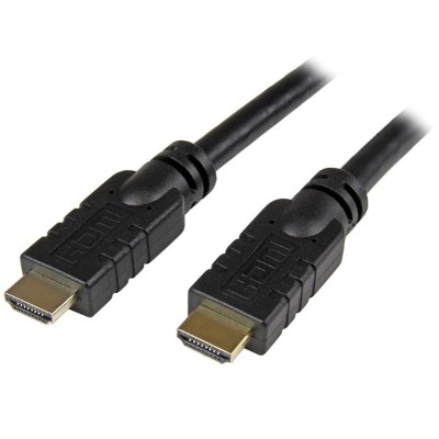 Startech.com Hdmm20ma 20m 65ft High Speed Hdmi Cable M/m - Active 28awg - Cl2 Rated In-wall Installation - Ultra Hd 4kx2k - Active Hdmi