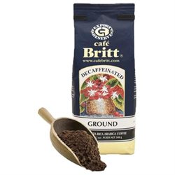 Caf Britt Gourmet Coffee, Costa Rica Decaf, Ground, 12 oz