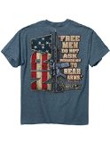 NRA Jefferson Free Men Don't Ask Permission To Bear Arms T-Shirt