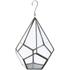 Nkuku Manduri Hanging Planter - Antique Zinc - Large