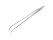 Fish Tank Water Plants 47.3cm Long Nonslip Curved Tweezer Clip