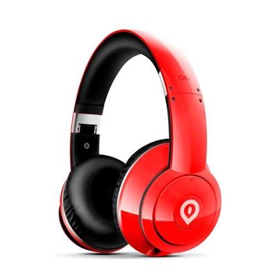 Alienvibes Ep02 Active Noise Canceling Headphones With Microphone & Remote - Red