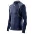 Skins Men's Carbonyte Long Sleeve Round Neck Baselayer - Navy - L