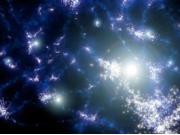 Population Iii Stars Clustered Together Into What Will Later Become Galaxies Poster Print By Stocktrek Images (17 X 11)