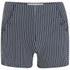 Vero Moda Women's Ingrid Nautical Shorts - Snow White Stripe - EU 40/UK 14