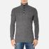 Superdry Men's Harrow Regatta Henley Jumper - Gunmetal Twist - L