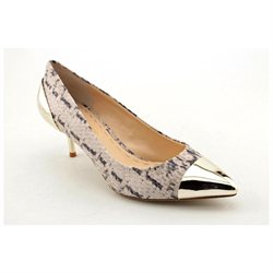 Enzo Angiolini Casiano Womens Nude Patent Leather Pumps Heels Shoes