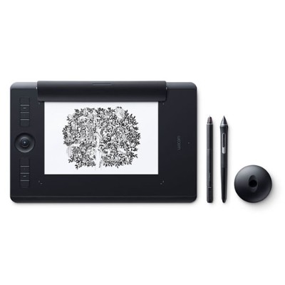 Wacom Pth660p Intuos Pro Medium - Paper Edition - Digitizer - 8.8 X 5.8 In - Electromagnetic - 8 Buttons - Wireless  Wired - Usb  Bluetooth - Black