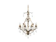 Quoizel So5008bo Sonata Bolivian Bronze Chandelier With 8 Lights