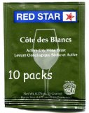 Cote des Blancs Wine Yeast - 10 Packs
