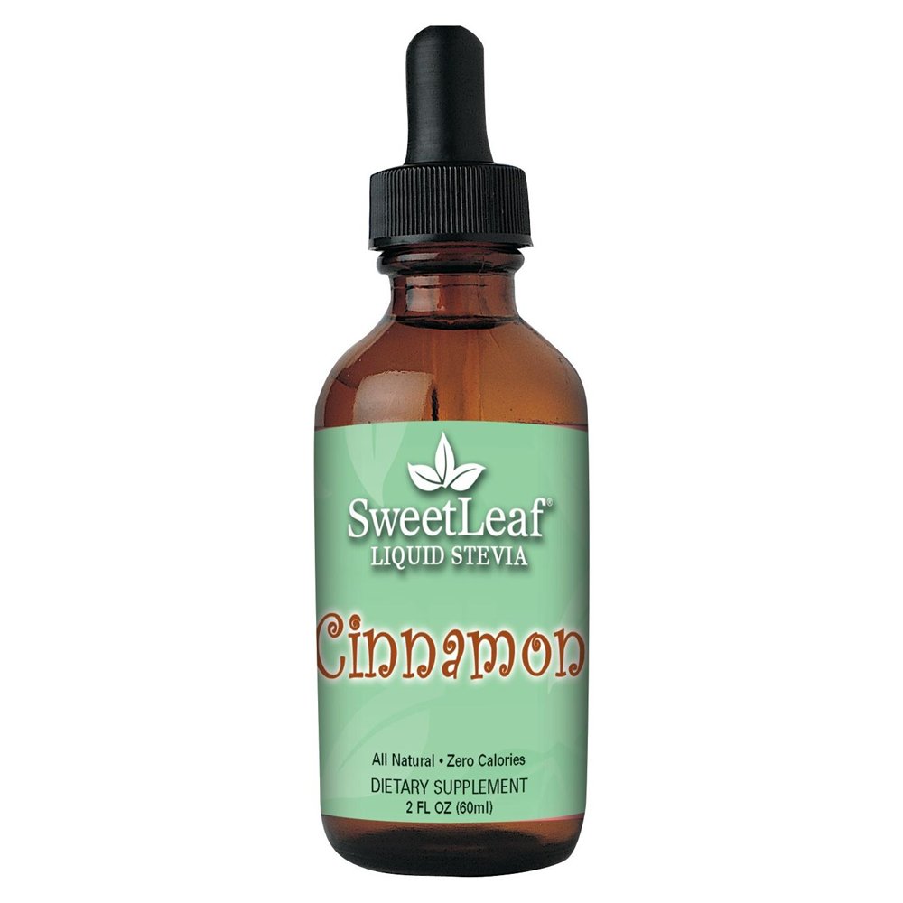 SweetLeaf Liquid Stevia Cinnamon 2 Fl Oz by Wisdom Herbs (formerly Wisdom Of The Ancients)