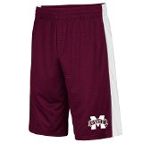 Colosseum Youth Boy's Layup II Athletic Shorts (X-Large, Mississippi State)