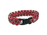Ultimate Survival Technologies Survival Bracelet, 7-inch, Pink Camo