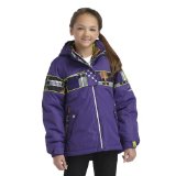 Big Chill Girls' 3 in 1 Winter Coat With Jacket Liner (5/6, Purple)