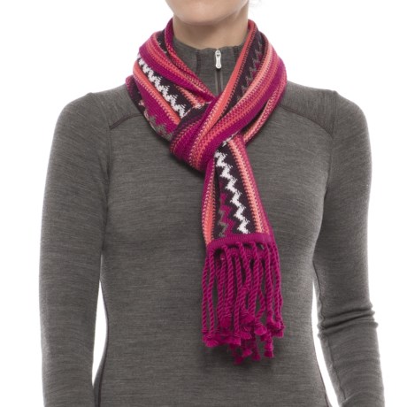 Smartwool Pine Lake Chevron Scarf - Merino Wool (for Men And Women)